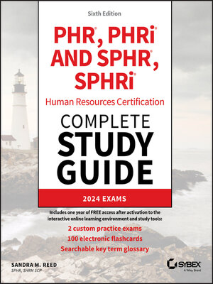 cover image of PHR, PHRi and SPHR, SPHRi Human Resources Certification Complete Study Guide
